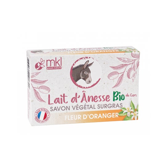 Mkl Jabón Leche de Burro Flor de Naranjo 100 g