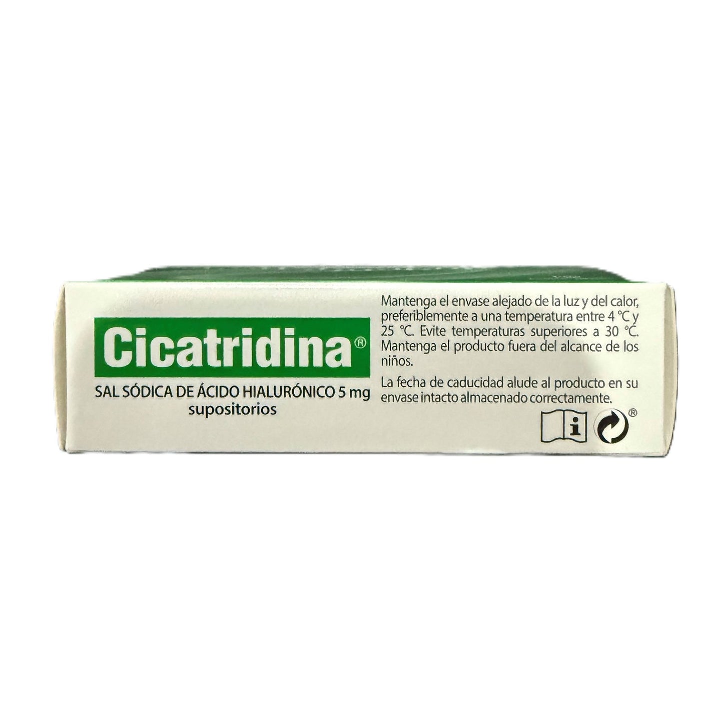 Cicatridina Supositorios 10uds