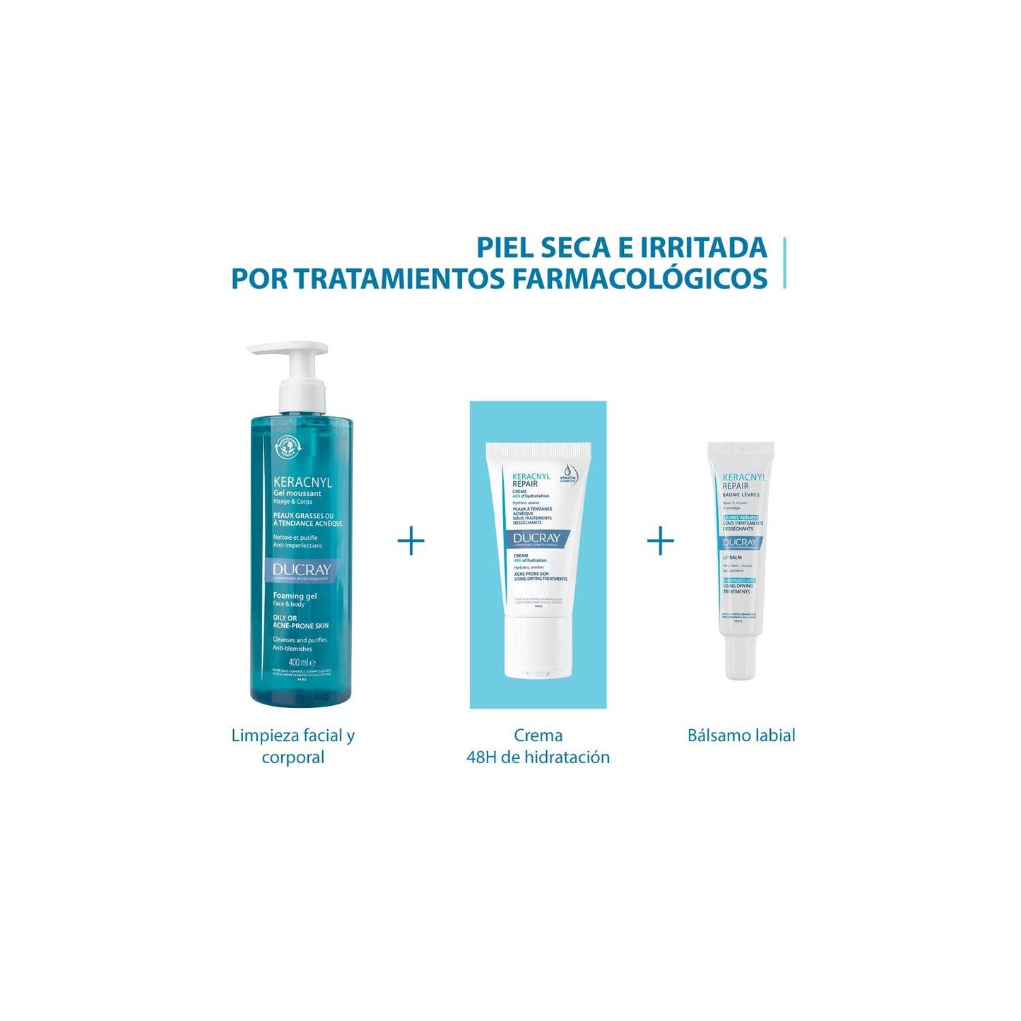Ducray Keracnyl Repair Crema Compensadora 50ml