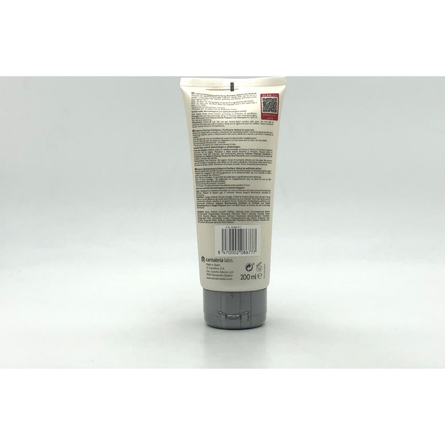 Iraltone Champú Exfoliante y Purificante 200ml