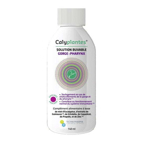 Calyplantes Solución Bebible garganta 140 ml