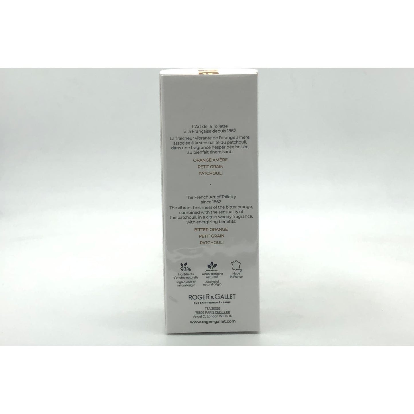 Roger&Gallet Bois d'Orange Agua Perfumada 100ml