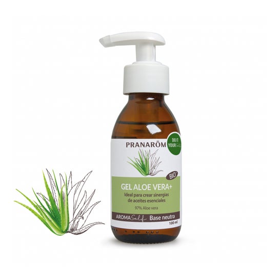 Pranarôm Aromaself Gel Aloe Vera+ Base Neutra BIO 100ml