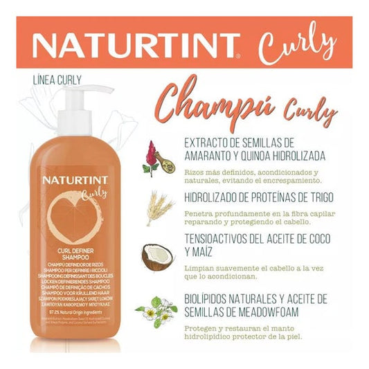 Naturtint Curly Champú 330 ml