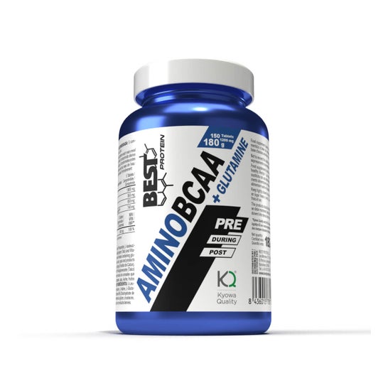Best Protein Amino Bcaa + Glutamine 150comp