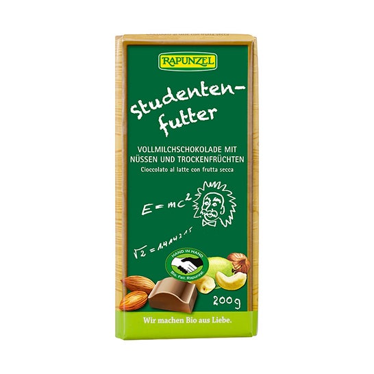 Rapunzel Choco Leche Frutos Secos Bio 200 g