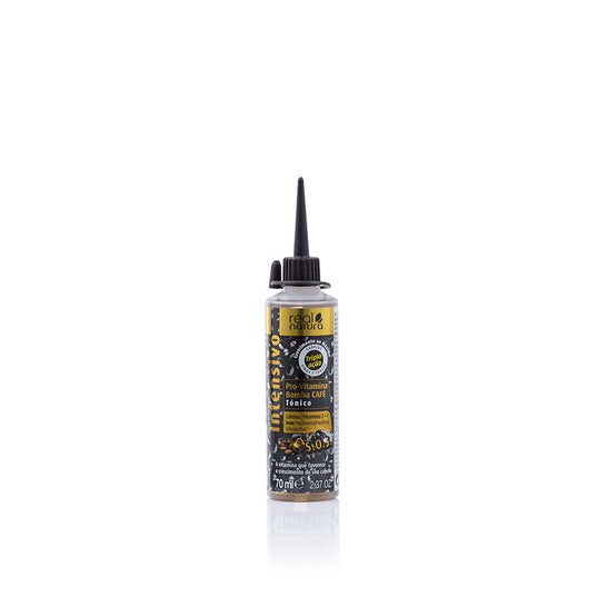 Real Natura Tónico sin Sal Pro-Vitamina Bomba Café 70 ml