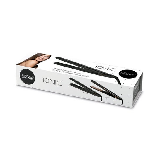 Eurostil Plancha Ionic Plus Negra 1ud
