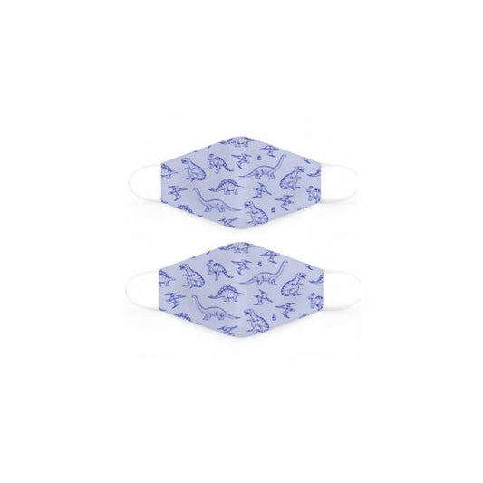 Suavinex Mascarilla Higiénica de Tela 6-10 Años Dinos 2uds