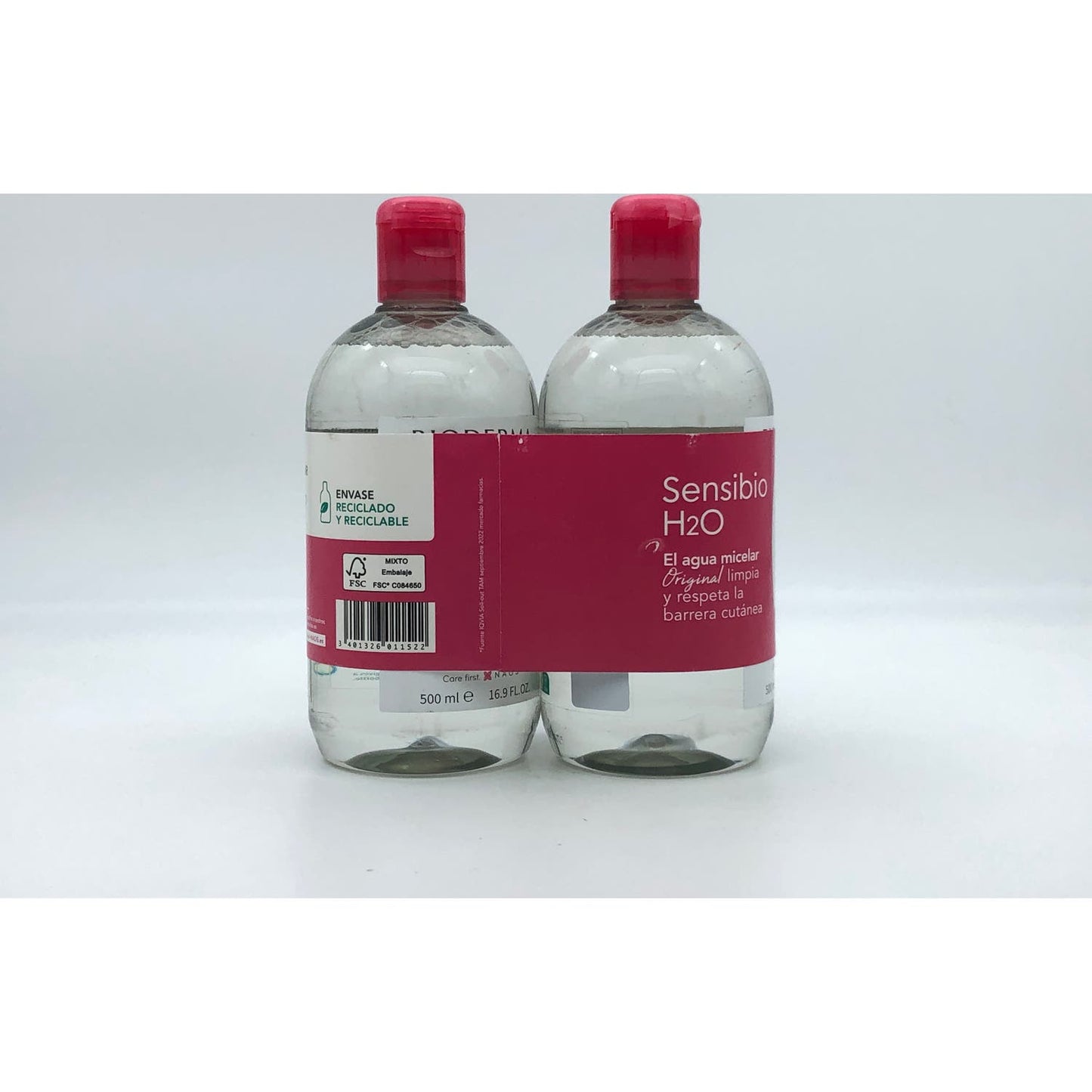 Bioderma Sensibio H20 Agua Micelar 2x500ml