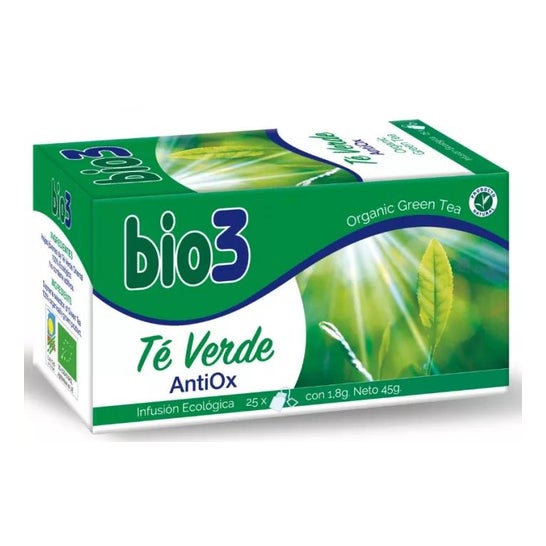 Bio3 té verde oriental 25 sobres