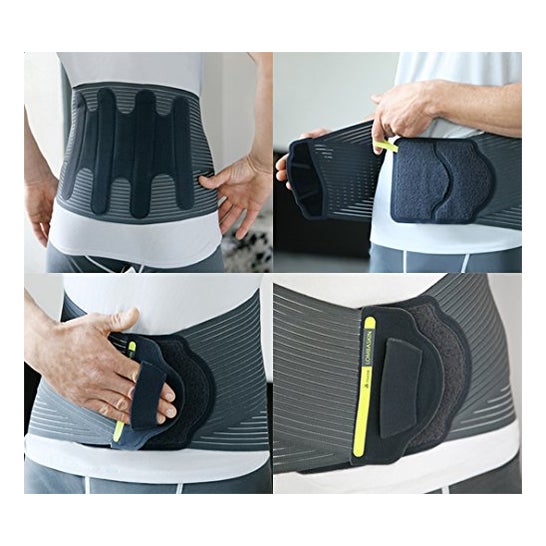 Thuasne Cinturón Lumbar Lombaskin Gris Anthracit 21cm T2 1ud