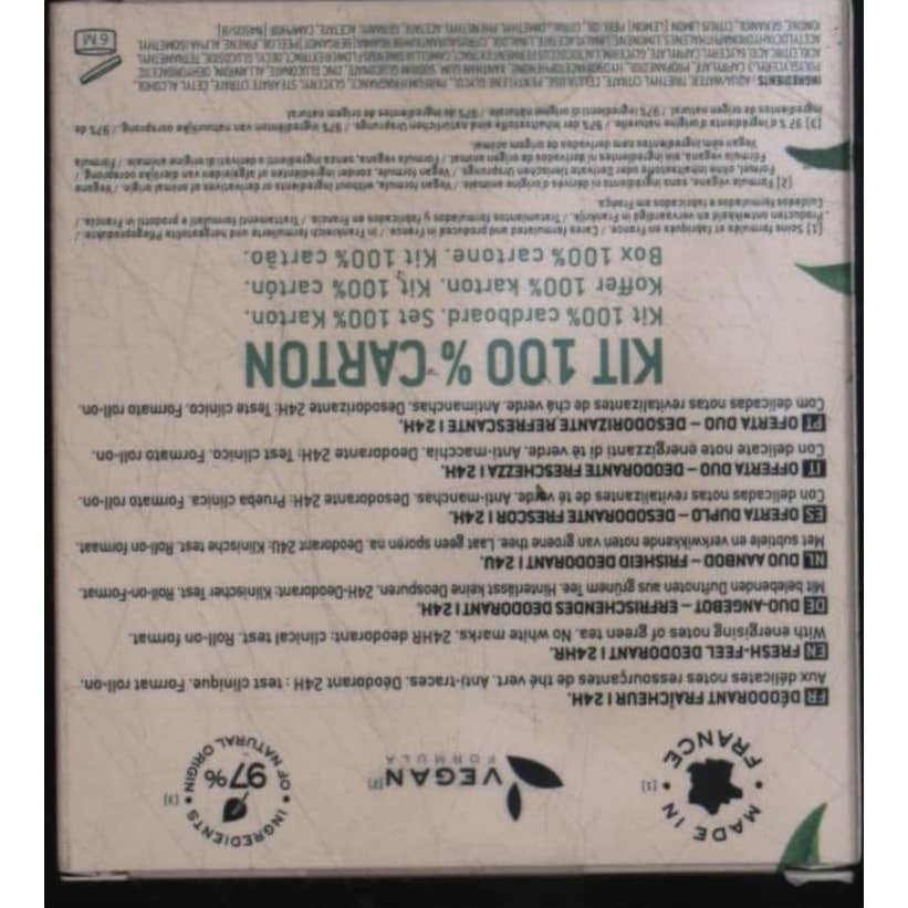Nuxe Body Rêve de Thé Desodorante Frescor 24H 2x50ml