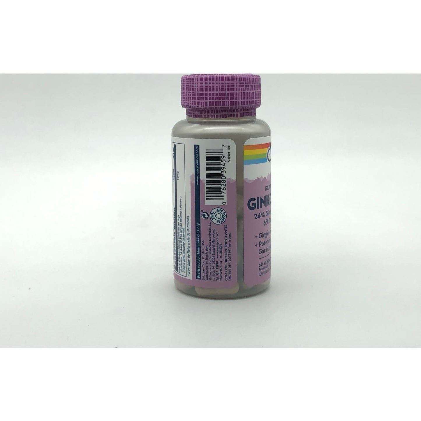 Solaray Ginkgo Biloba Extract 60 Mg 60 Cáps