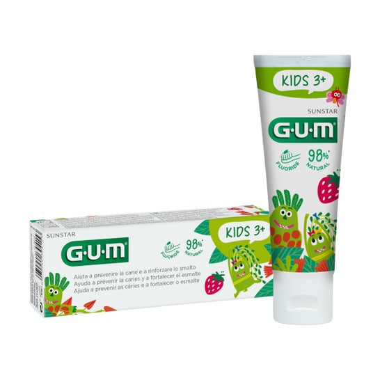 GUM Kids Gel Dentífrico 3+ años 50ml