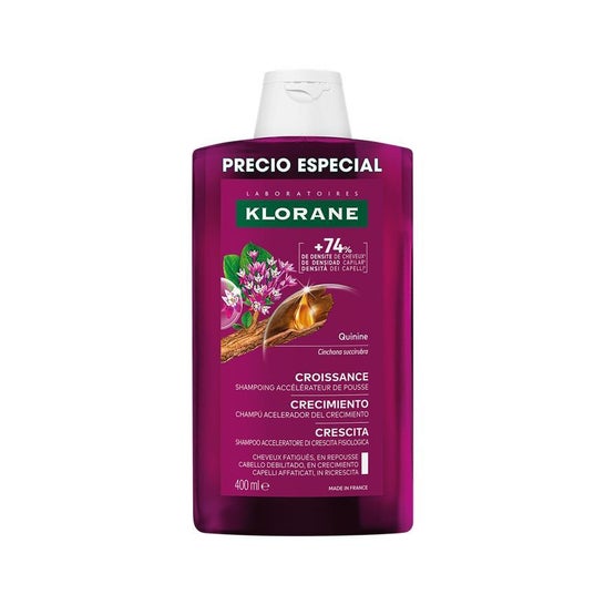 Klorane Crecimiento Champú Acelerador 400ml