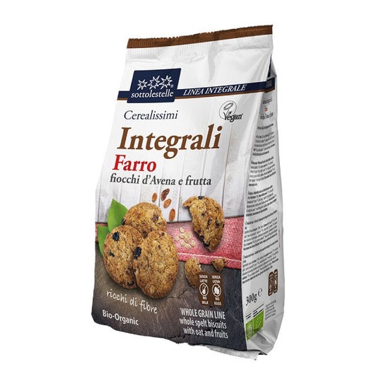 Sottolestelle Galletas Espelta Integral Avena y Fruta 300 g