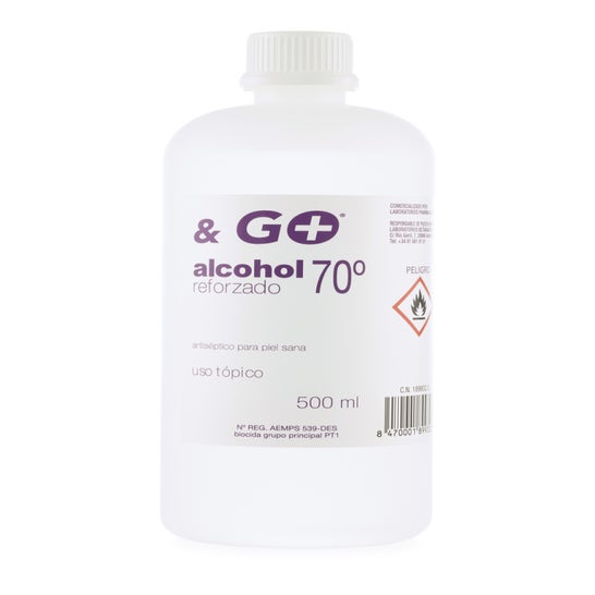 & Go Alcohol 70° 500ml