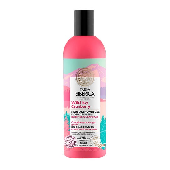 Natura Siberica Gel Ducha Natural Rejuvenecimiento de Bayas 270 ml