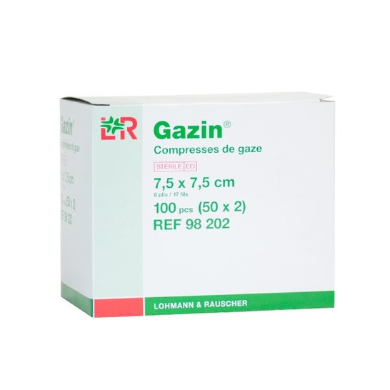Lohmann & Rauscher Compresa Gasa Estéril 7,5x7,5cm 2x50 Sobres