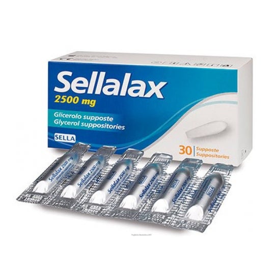 Sellalax 2500Mg Supp Glic 30Pcs