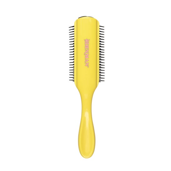 Denman Brush Cepillo Cabello D4 9 Row Amarillo Honolulu 1ud