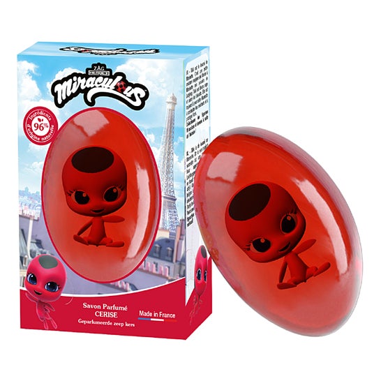 Le Comptoir Du Bain Miraculous Savon Solide Cerise Tikki 75 g