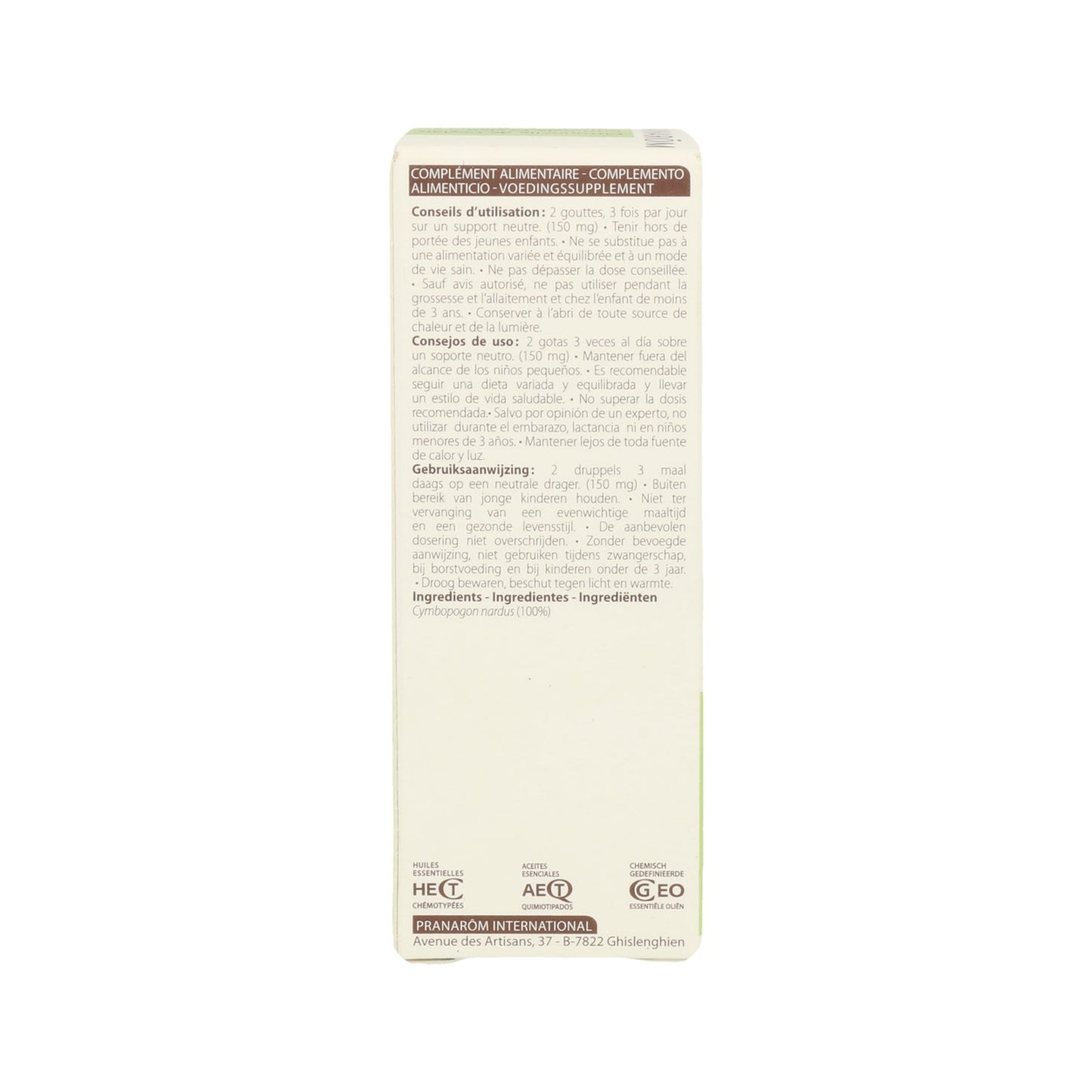 Pranarôm Aceite Esencial de Citronela Ceylan 10ml