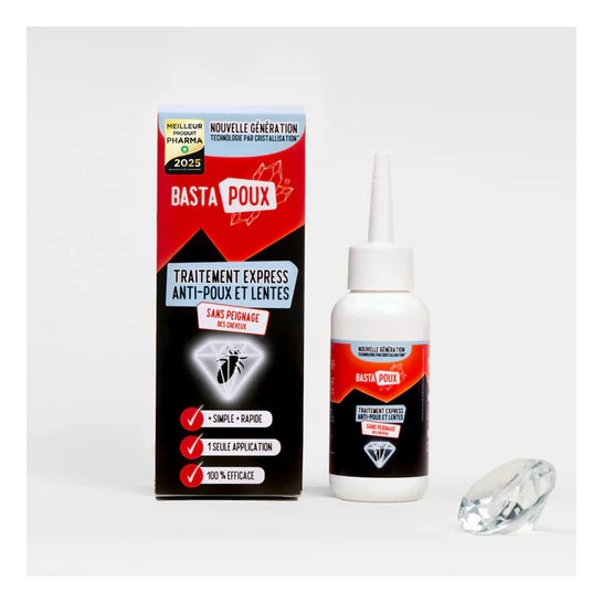 Bastapoux Tratamiento Express Anti-Piojos & Liendres 100 ml