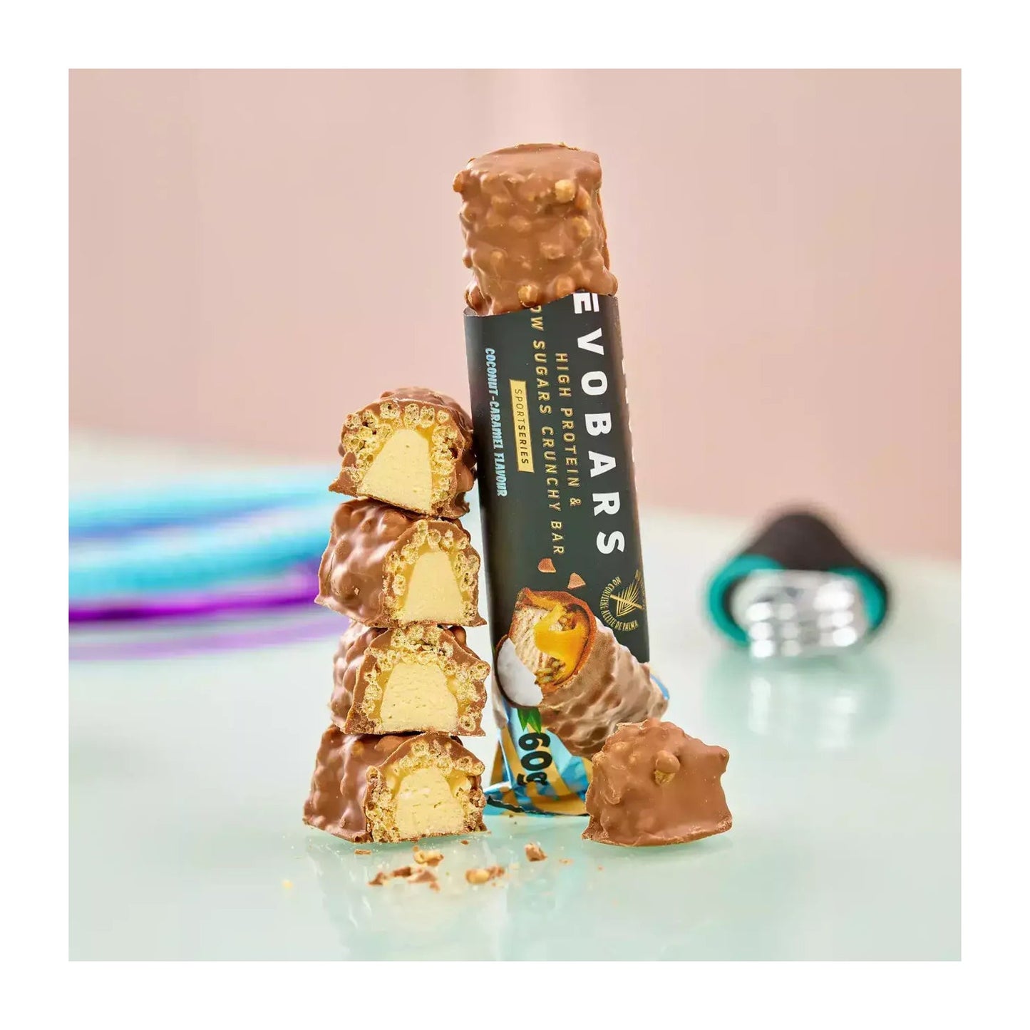 HSN Evobars Protein Bar Coco-Caramelo 60g
