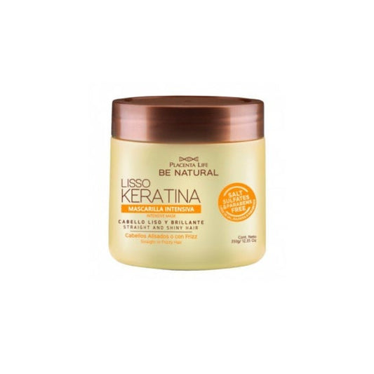 Be Natural Mascarilla Lisso Keratina 350ml