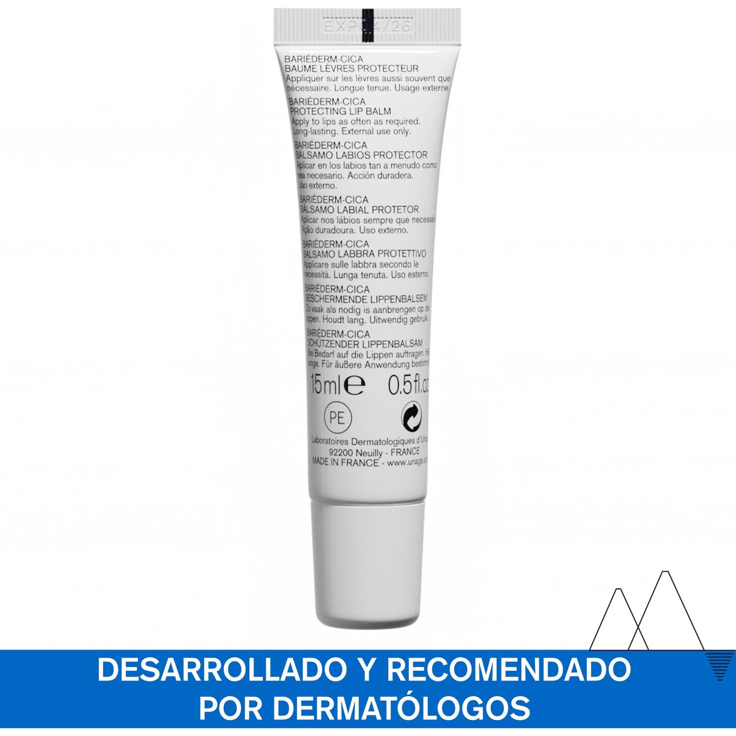Uriage Bariederm Cica-Labios Bálsamo Reparador 15ml