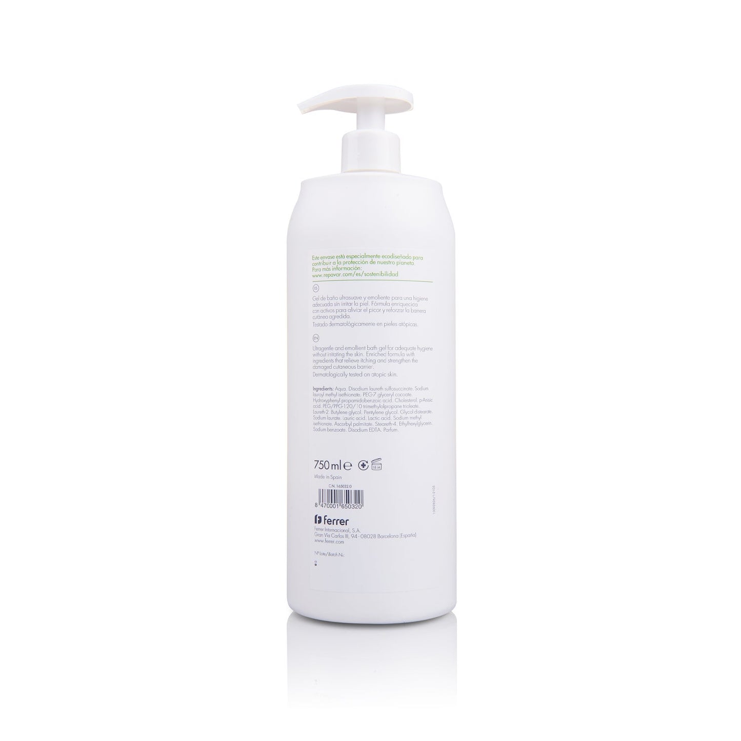 Atopic Piel Eco Gel de Baño 750ml