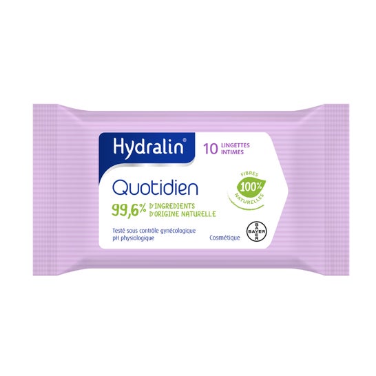 Hydralin Lingettes Intimes Quotidien 10lingettes
