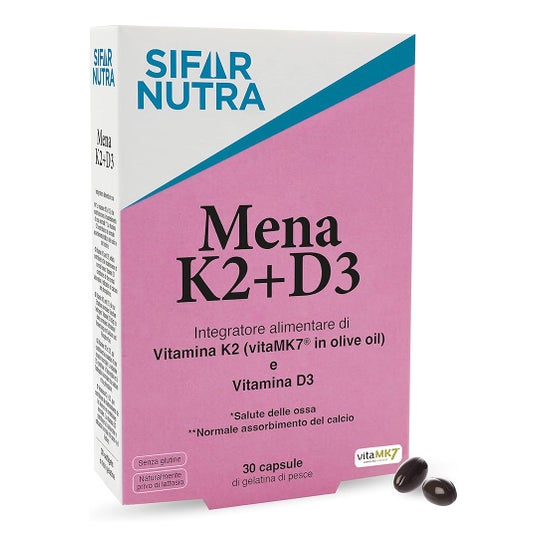 Sifar Nutra Mena K2 + D3 30 caps