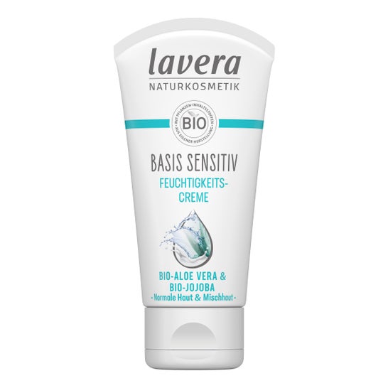 Lavera Basis Sensitiv Moisturising Cream Aloe Vera & Jojoba Bio 50ml
