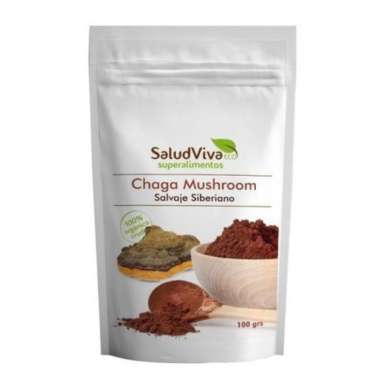 Salud Viva Chaga Mushroom Salvaje Siberiano 100g