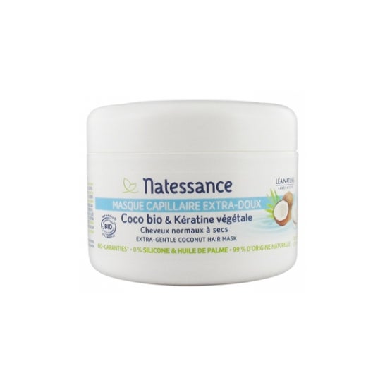 Natessance Mascarilla Capilar Bio Extra Suave 200 ml