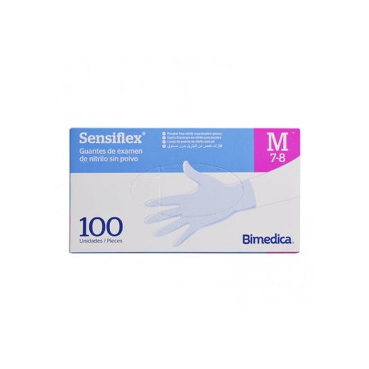 Sensiflex Guante Nitrilo sin Polvo Talla M 100uds