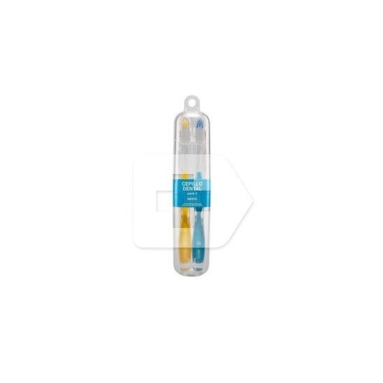 Interapothek cepillo dental medio 1ud