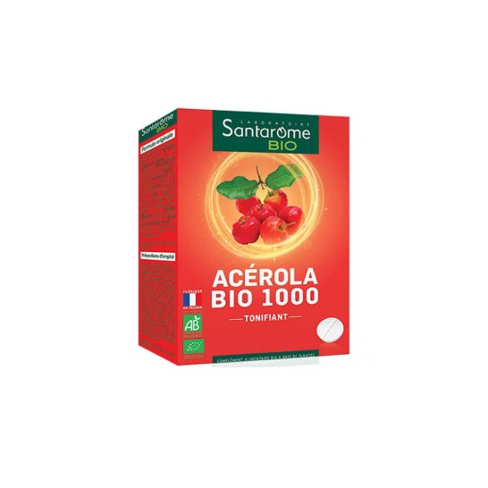 Santaroma Acerola Orgánica 1000 comp10X2
