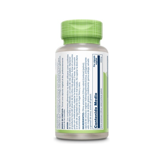 Solaray Slippery Elm Bark Ulmus Rubra 400mg 100caps