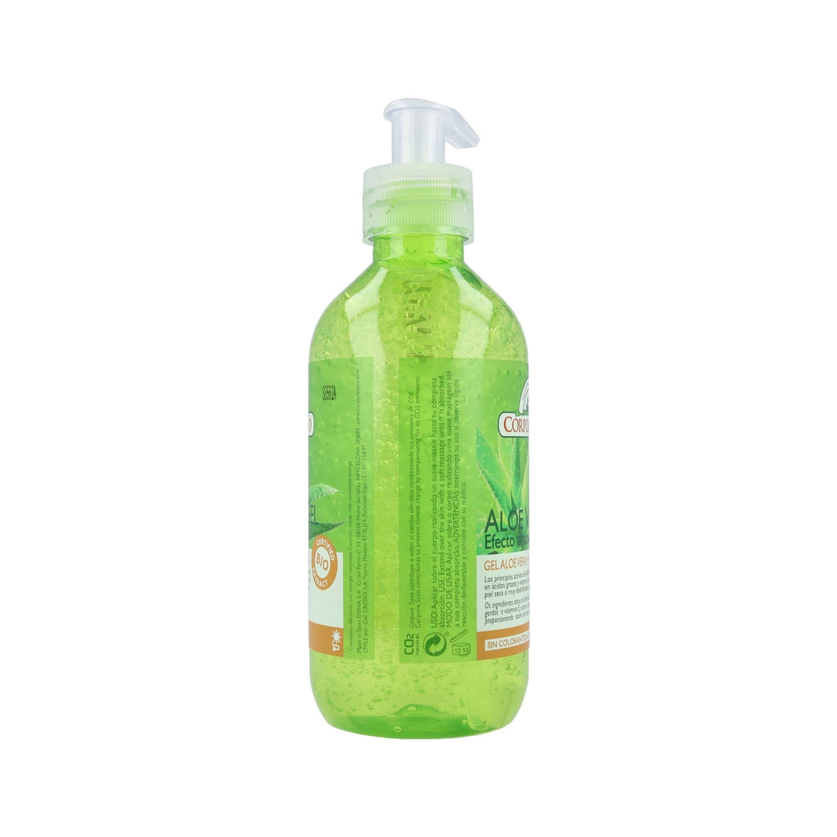 Corpore Sano Aloe Vera gel E Óleo de Argan 300 ml