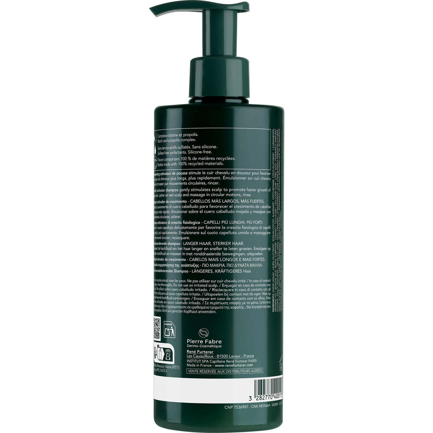 René Furterer Triphasic Active Grow Champú 500ml