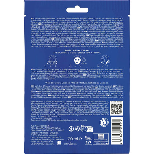Weleda Exo Boost Collagen Sheet Mask 20 ml