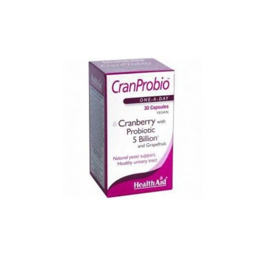 Health Aid Cranprobio 30 Cáps. Veganas