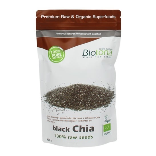 Biotona Semillas de Chía Negra Bio 400g