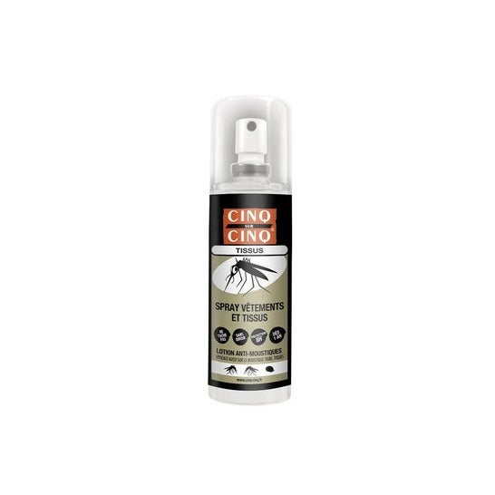 Cinq Sur Cinq Spray para Ropa y Telas Loción Antimosquitos 100ml
