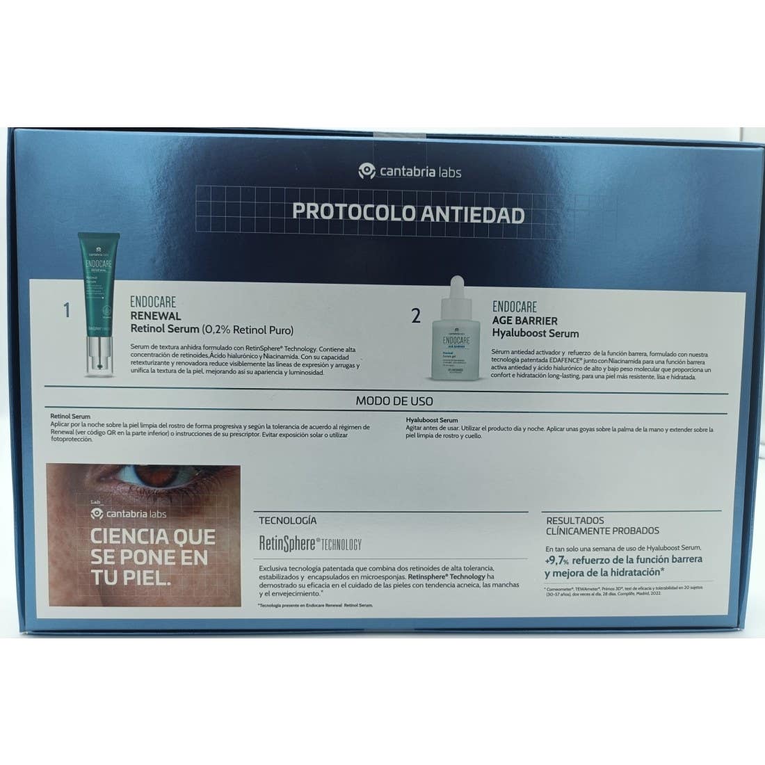 Endocare Pack Protocolo Antiedad Renewal + Age Barrier + Neceser