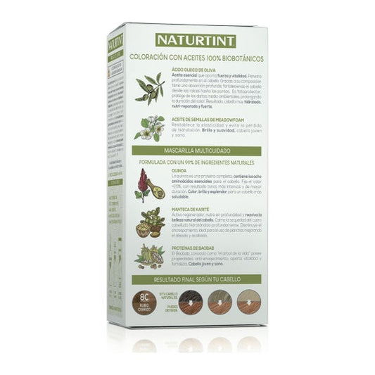 Naturtint 8C Rubio Cobrizo 1ud